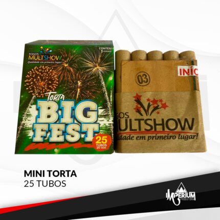 TORTA BIG FEST 25TUBOS